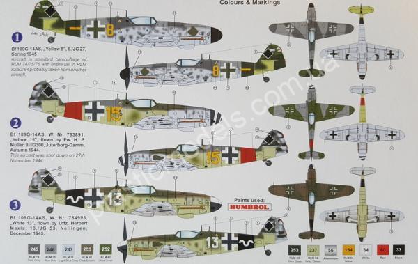 1/72 AZ model 7642 Messerschmitt Bf-109G-14AS 'Reich Defence'