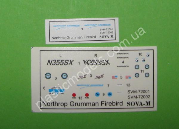 1/72 SOVA-M 72002 Northrop Grumman Firebird OPV-2