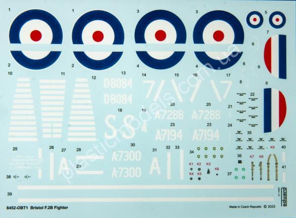 1/48 Eduard 8452 Bristol F.2B Fighter