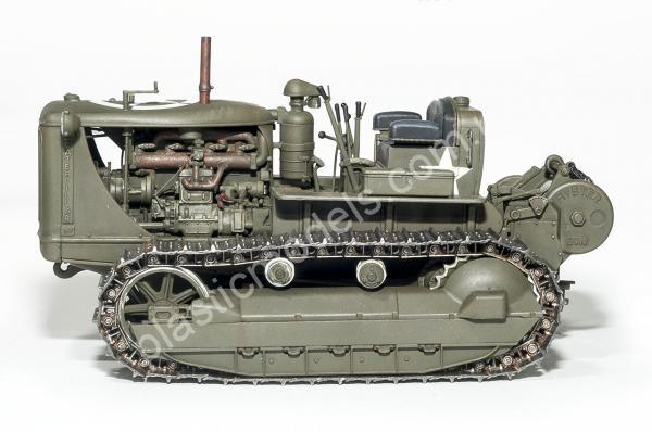 1/35 MiniArt 35225 U.S.Tractor w/towing winch & crewmen. Special Edition