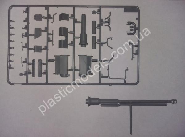1/35 ICM 35364 Pz.Kpfw.VI Ausf.B King Tiger (late production) with full interior, WWII German Heavy Tank