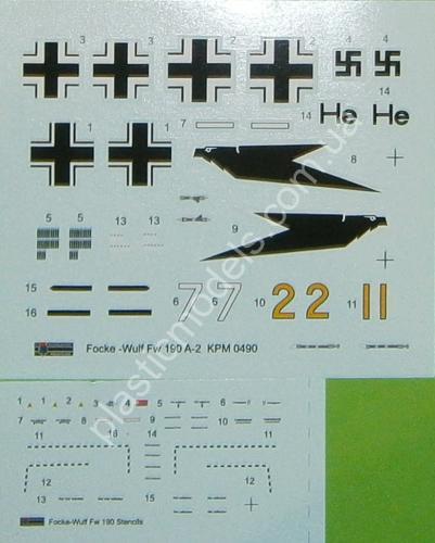1/72 Kovozavody Prostejov 0490 Focke-Wulf Fw-190A-2