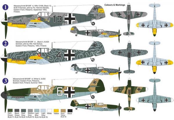 1/72 AZ model 7685 Messerschmitt Bf 109F-4 „JG.5 Eismeer“