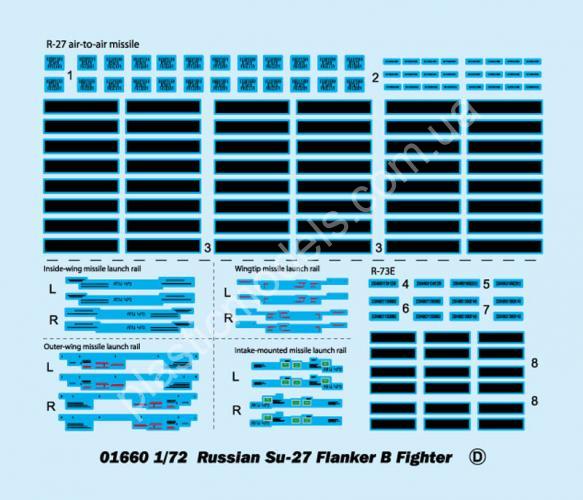 1/72 Trumpeter 01660 Su-27 Flanker B