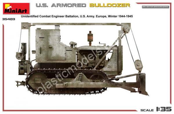 1/35 Mini-art 35403 U.S. Armoured Bulldozer