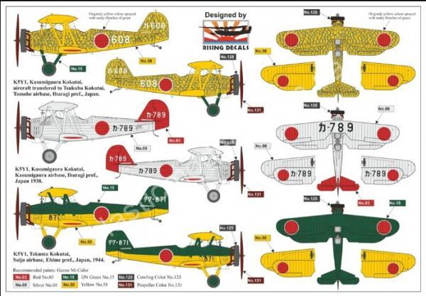 1/72 AZ model 7881 Yokosuka K5Y1 “Willow”