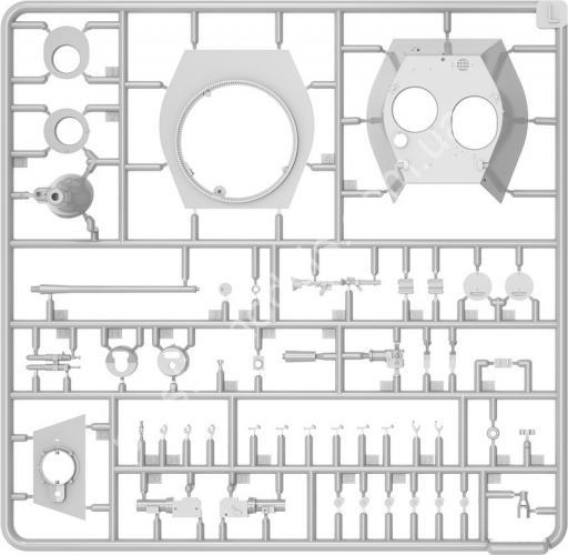 1/35 MiniArt 35414 Sd.Kfz.234/2 PUMA Interior Kit
