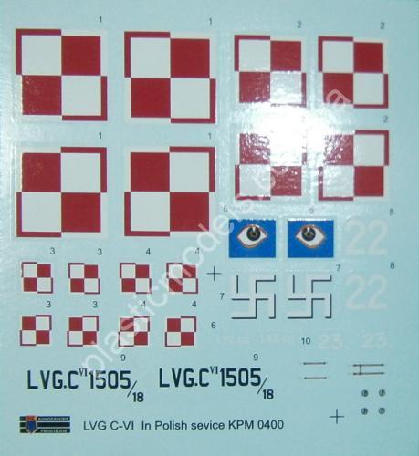 1/72 Kovozavody Prostejov 0400 LVG C.VI. “In Polish Services”