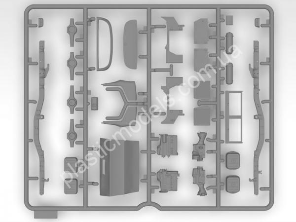 1/35 ICM 35135 Unimog S 404 German military truck