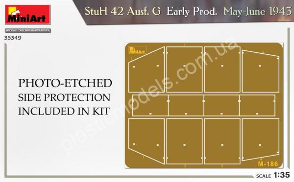1/35 MiniArt 35349 StuH 42 Ausf. G Early Prod. May-June 1943