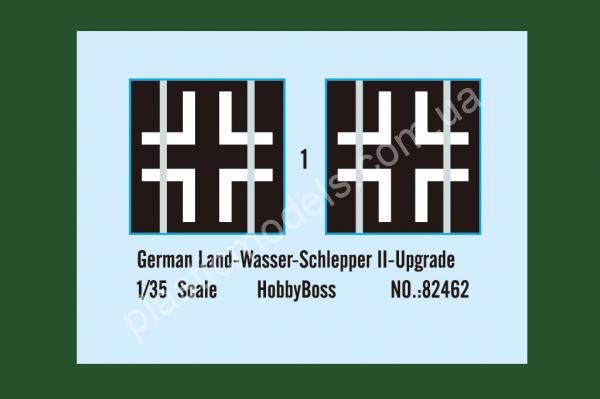 1/35 HobbyBoss 82462 German Land-Wasser-Schlepper II-Upgraded