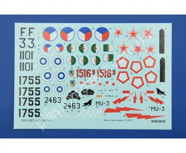 1/72 Eduard 7055 MiG-15 UTI