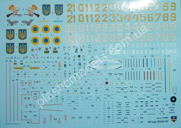 1/72 Modelsvit 72080 What if... Mirage 2000-5F Ukrainian Air Force Scalp EG Missile With Transport Trolley