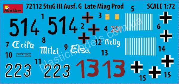 1/72 MiniArt 72112 StuG III Ausf. G Late Miag Prod.
