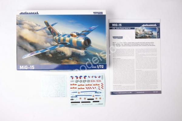 1/72 Eduard 7459 Mikoyan-Gurevich MiG-15