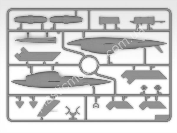 1/48 ICM 48401 BQM-34A (Q-2C) Firebee with trailer