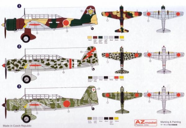 1/72 AZ model 7359 Mitsubishi Ki-30 