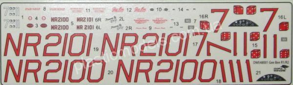 1/48 Dora Wings 48001 Gee Bee Super Sportster R-2