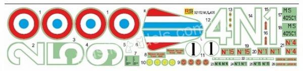 1/72 RS models 92152 Morane Saulnier MS.405