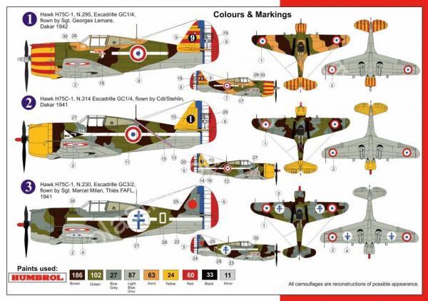 1/72 AZ model 7575 Curtiss Hawk H-75 