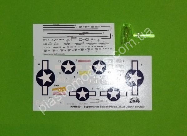 1/72 Kovozavody Prostejov 0291 Spitfire PR. Mk. XI „USAAF“