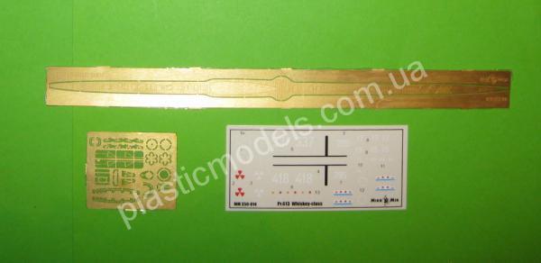 1/350 Micro Mir 350-014 Cоветская дизельная подводная лодка пр.613