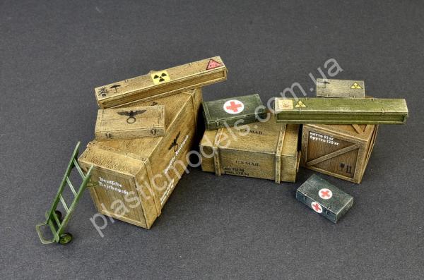 1/35 MiniArt 35581 Wooden Boxes & Crates