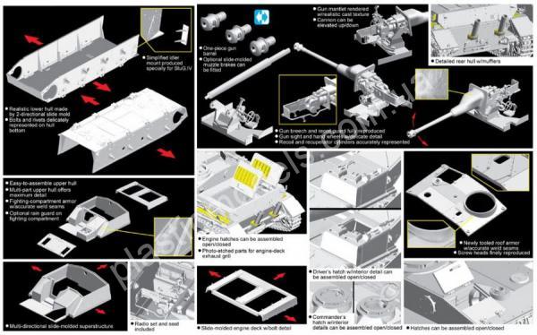 1/35 Dragon 6612 Sd.Kfz.167 StuG.IV Late Production