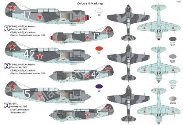 1/72 Kovozavody Prostejov 0362 Lavochkin La-5UTI 'Soviet AF'