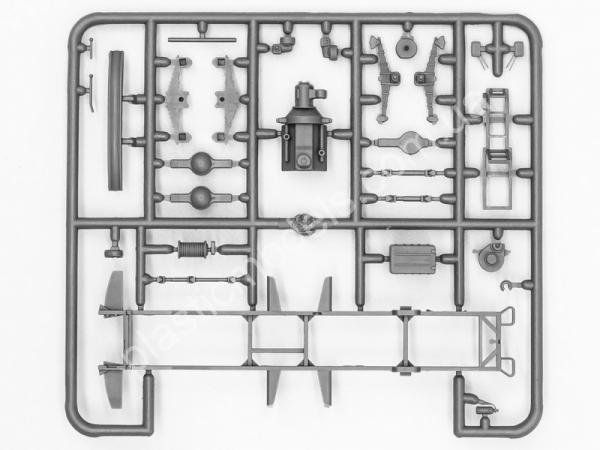 1/72 ICM 72812 Command Vehicle ZiL-131