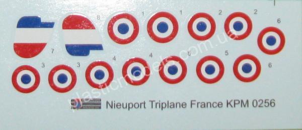 1/72 Kovozavody Prostejov 0256 Nieuport Triplane „France“