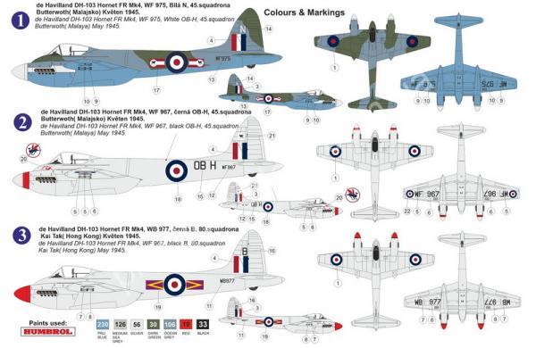 1/72 AZ model 7654 DH-103 Hornet FR.Mk.4