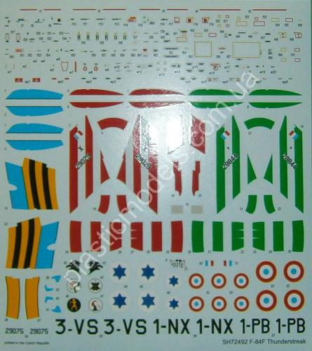 1/72 Special hobby 72492 F-84F Thunderstreak ‘Operation Musketeer/Kadesh’