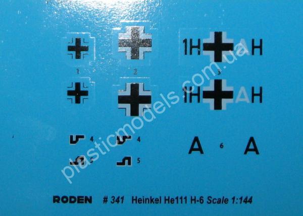 1/144 Roden 341 Heinkel He 111H-6