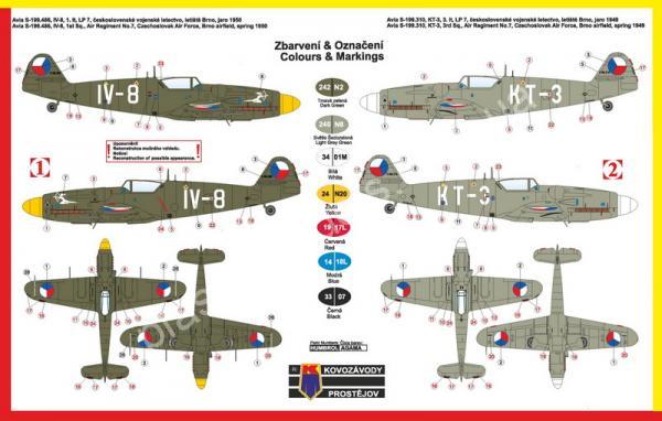 1/72 KPM 0008 Avia S-199 Erla/Early