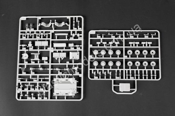 1/72 Trumpeter 07195 MAZ-537G late type with MAZ/ChMZAP-5247G semi-trailer