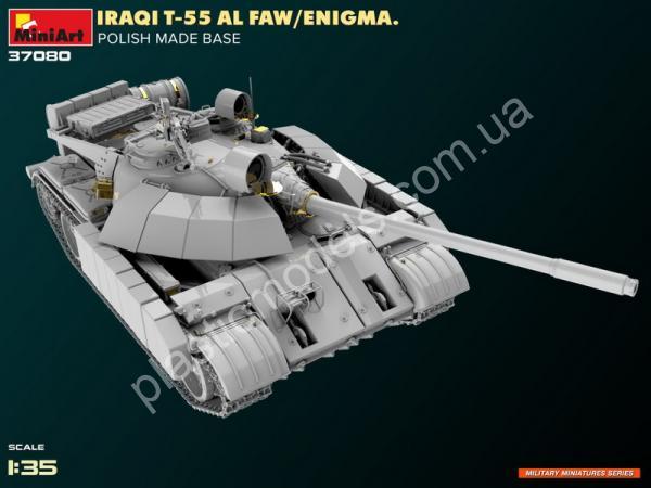 1/48 MiniArt 37080 Iraqi T-55 Al Faw/Enigma. Polish Made Base