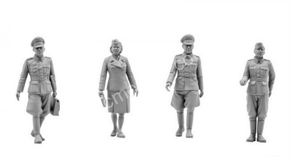1/35 ICM 35611 German Staff Personnel