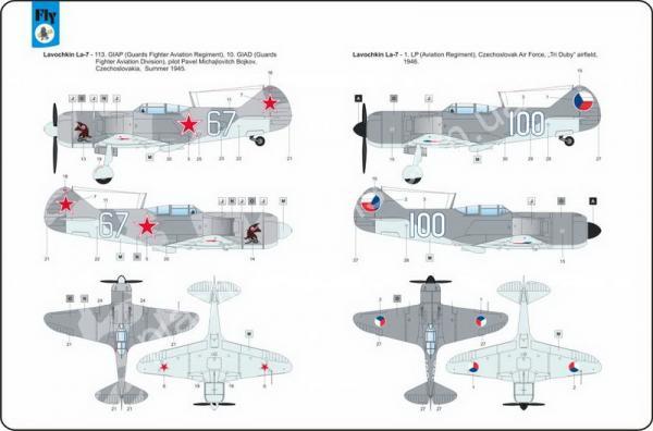 1/48 FLY 48034 Lavochkin La-7