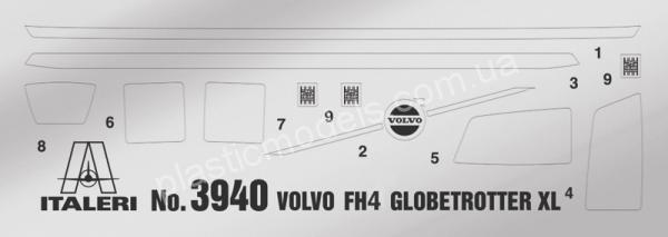 1/24 Italeri 3940 Volvo FH4 Globetrotter XL