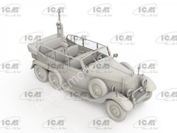 1/72 ICM 72473 Type G4 Partisanenwagen with MG 34