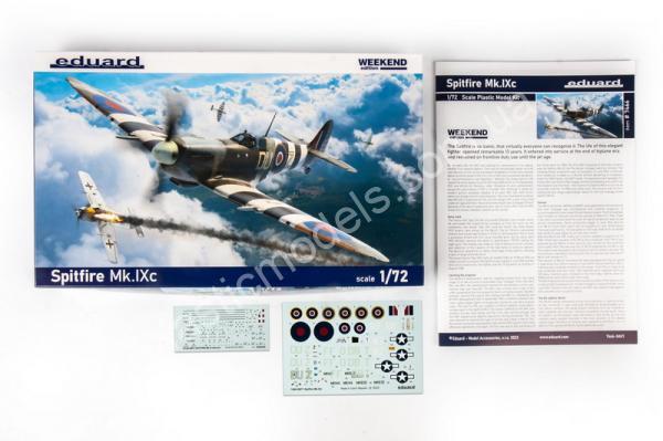1/72 Eduard 7466 Spitfire Mk.IXc