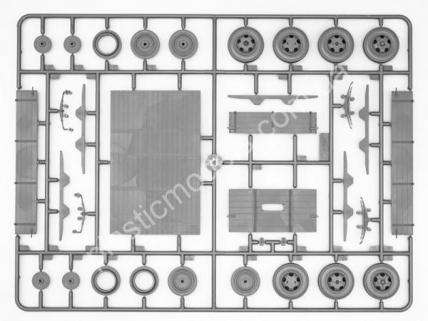 1/35 ICM 35413 G917T (производства 1939 г.) Германский армейский грузовой автомобиль