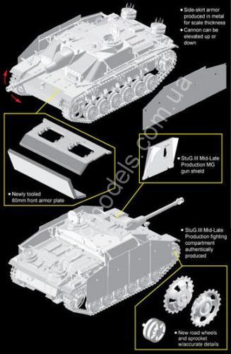 1/35 Dragon 6581 StuG.III Ausf.G, Dec 1943 Production