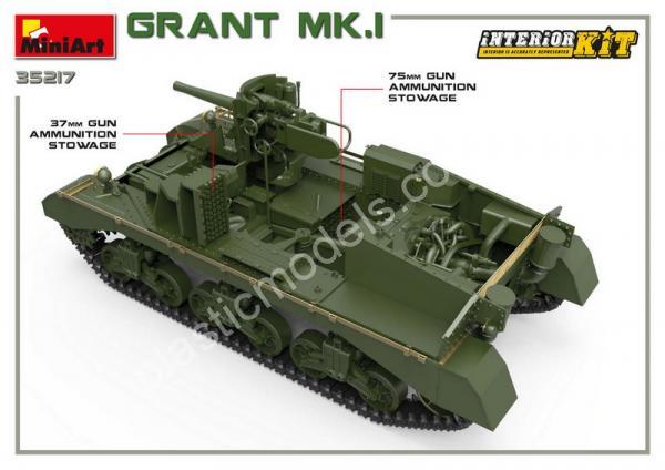 1/35 MiniArt 35276 tank Grant Mk.I