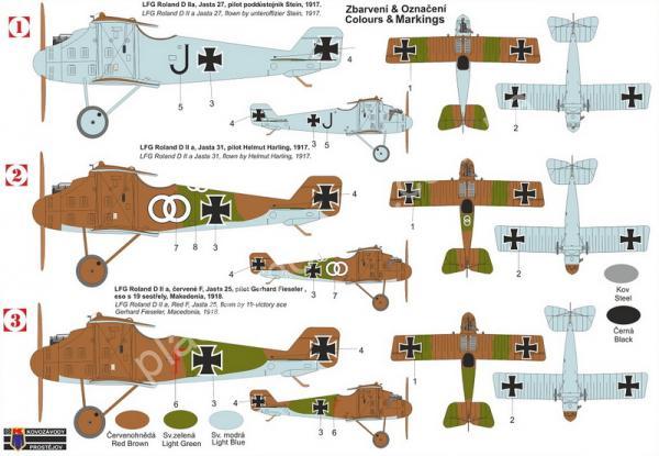 1/72 Kovozavody Prostejov 0271 Roland D.IIa „Haifisch“