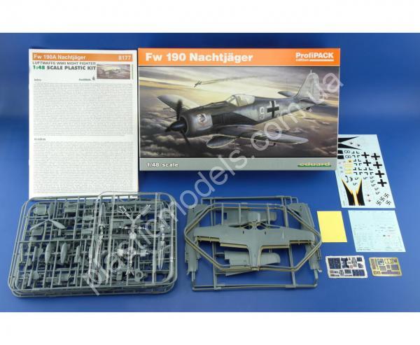 1/48 Eduard 8177 Focke-Wulf Fw 190A Nachtjäger