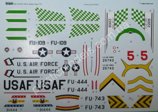 1/72 Special hobby 72120 F-86H Sabre Hog