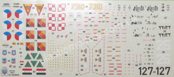 1/72 Modelsvit 72051 Su-22UM3K advanced two-seat trainer (Export vers.)