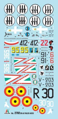 1/48 Italeri 2702 CR.42 Falco 'Aces'